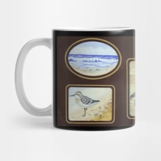 Beach Birds and Sand Dollar Mug